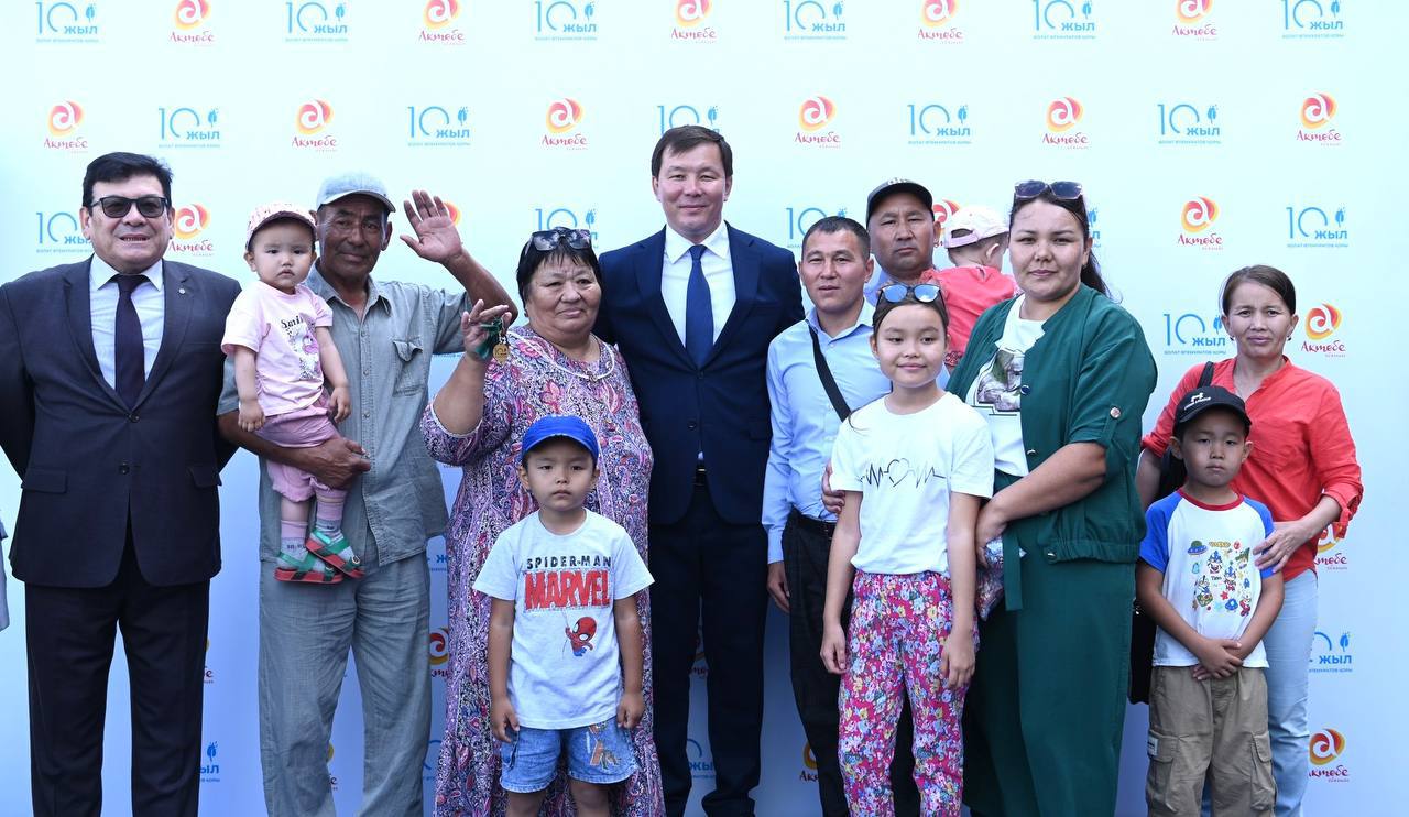Су тасқыны: Ақтөбе қаласында 44 отбасы қоныс тойын тойлады