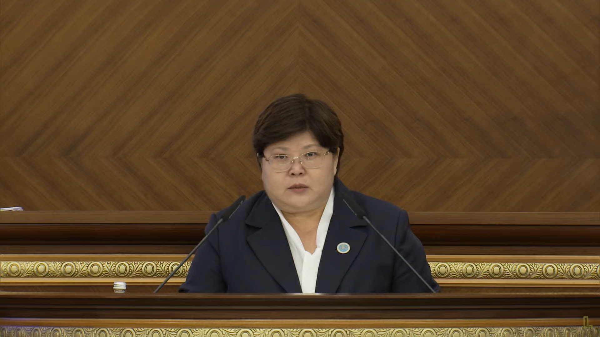 Выступление Председателя Конституционного Суда Эльвиры Азимовой на совместном заседании Палат Парламента 21 июня 2024 года