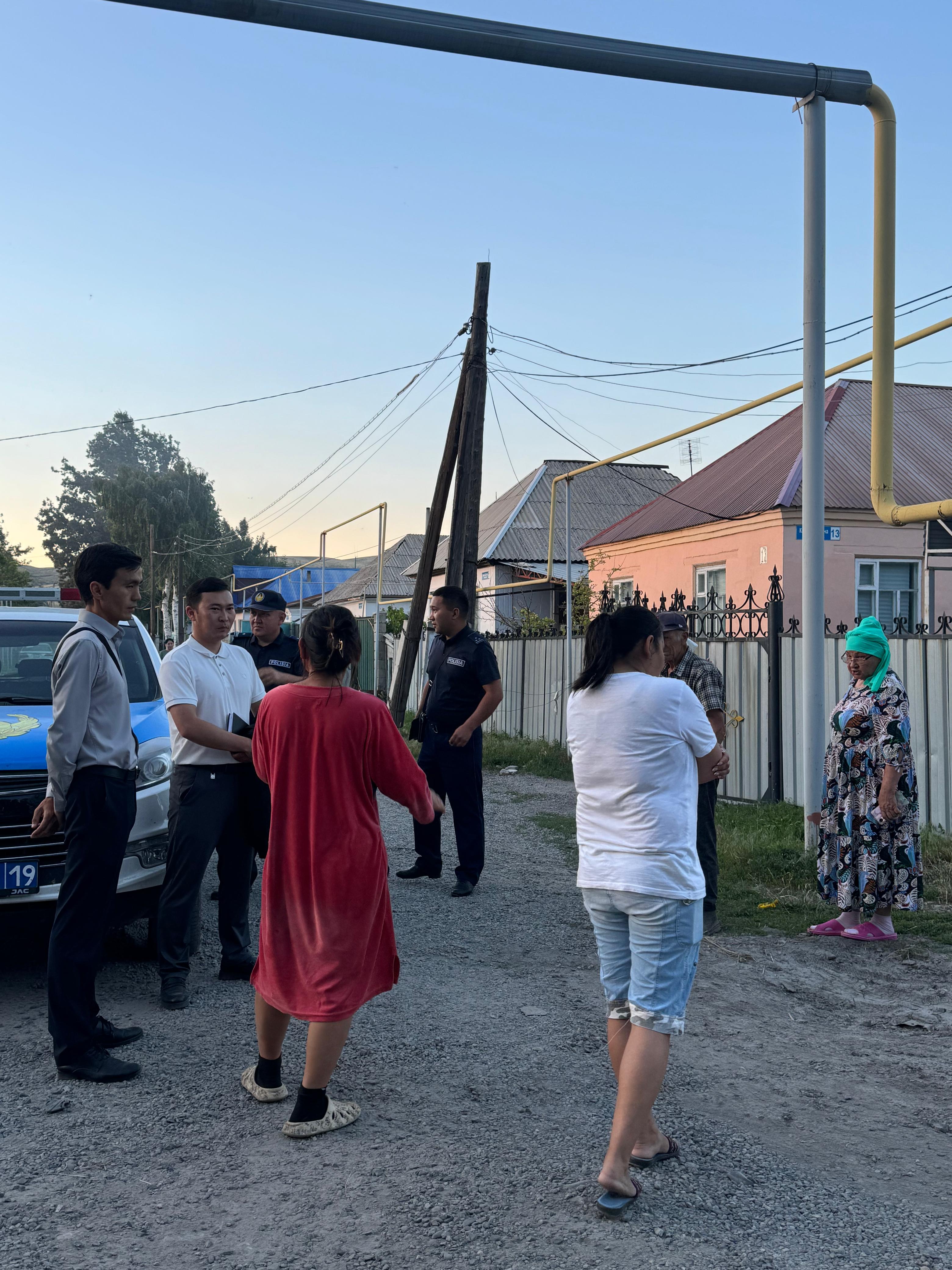 Қарабұлақ ауылы Аққайың көшесінің тұрғындарымен кездесу өткізілді