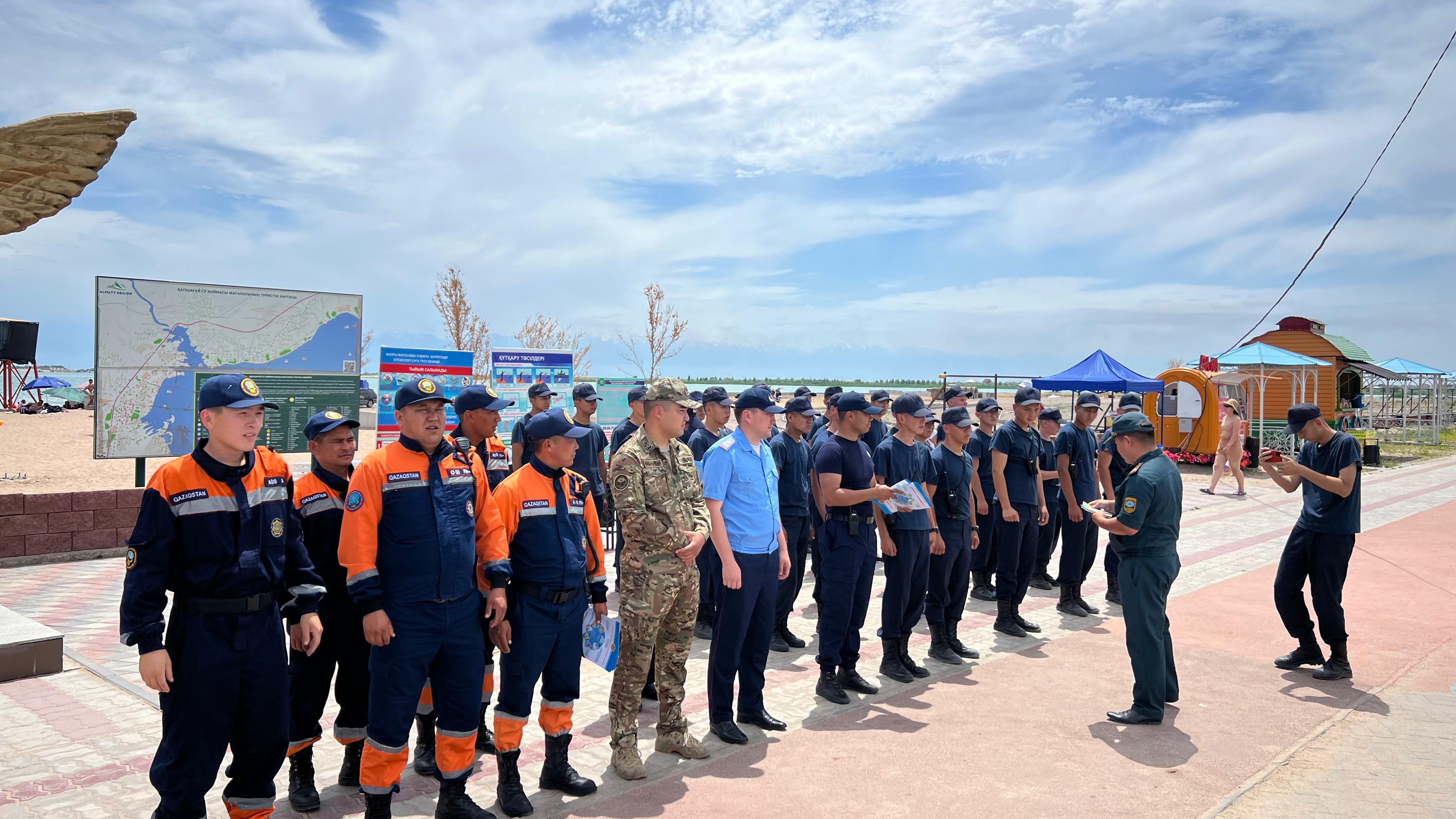 Профилактические рейдовые мероприятия на Капшагайском водохранилище