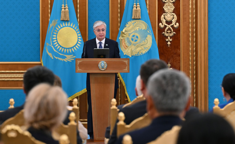 Бұқаралық ақпарат құралдары қызметкерлерін марапаттау рәсімінде Президент Қасым-Жомарт Тоқаевтың сөйлеген сөзінің ақпараттық парағы