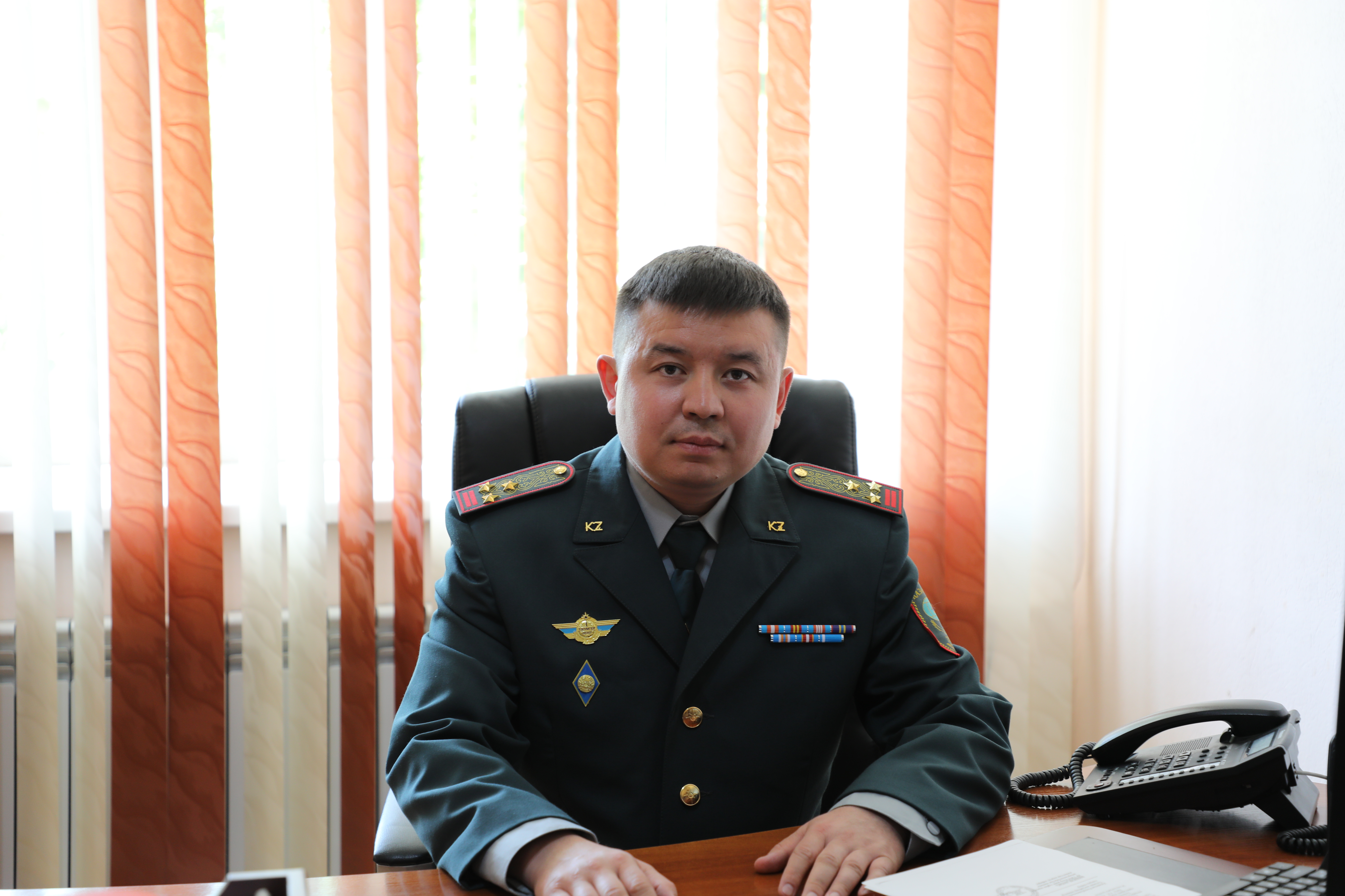 Назначен новый заместитель ДЧС Карагандинской области