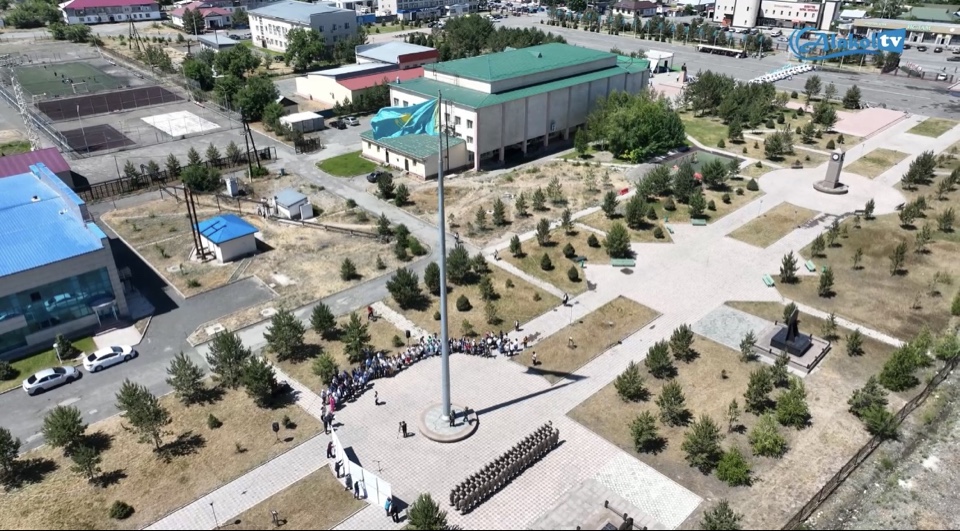ҚР МЕМЛЕКЕТТІК ТУЫ КӨТЕРІЛДІ