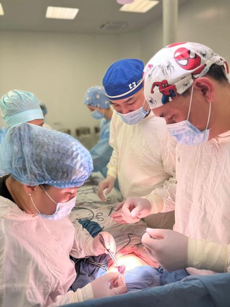 В Жамбылской области прошел мастер-класс по детской хирургии