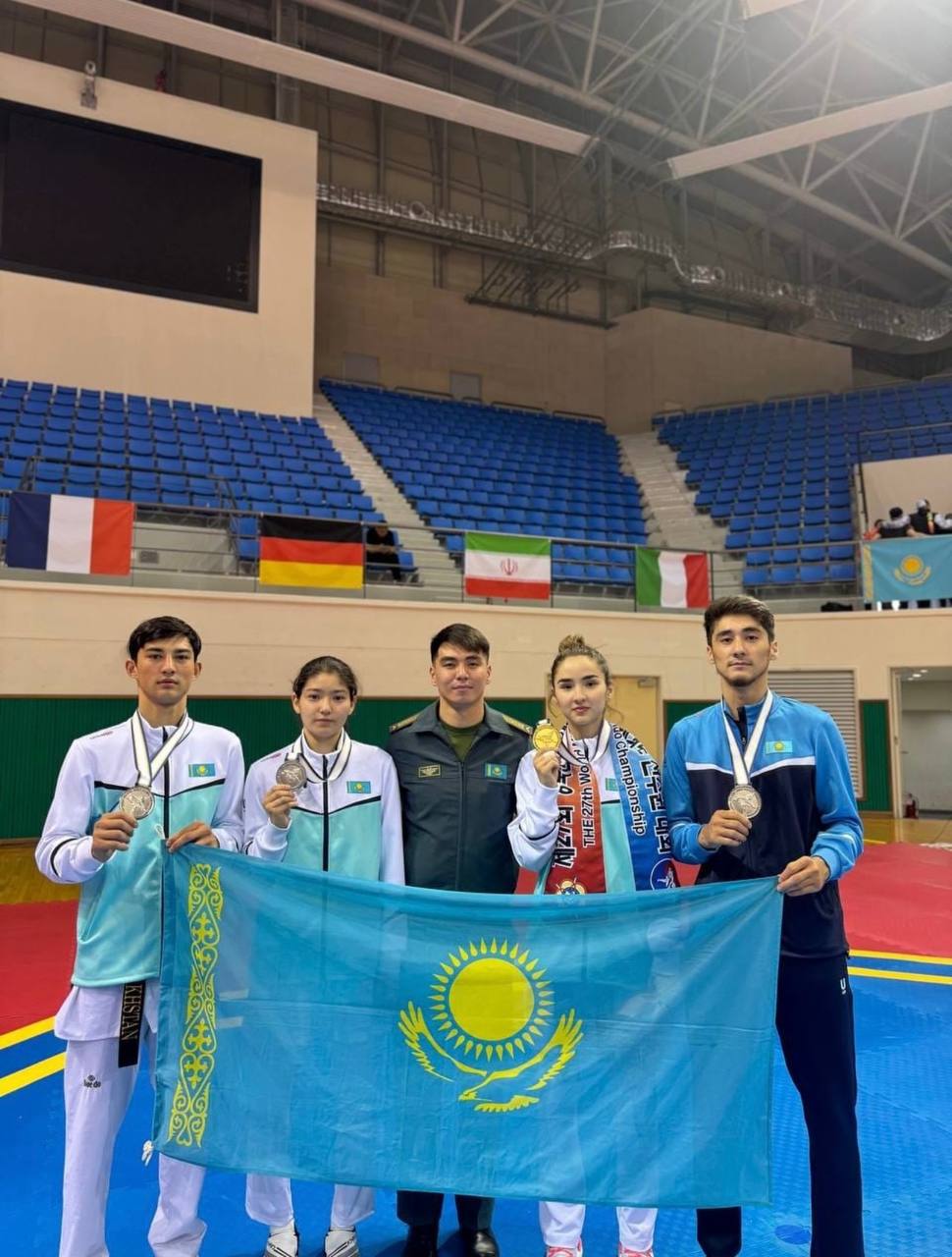 Спортсмены Минобороны заняли второе место на чемпионате мира по тхэквондо среди военнослужащих