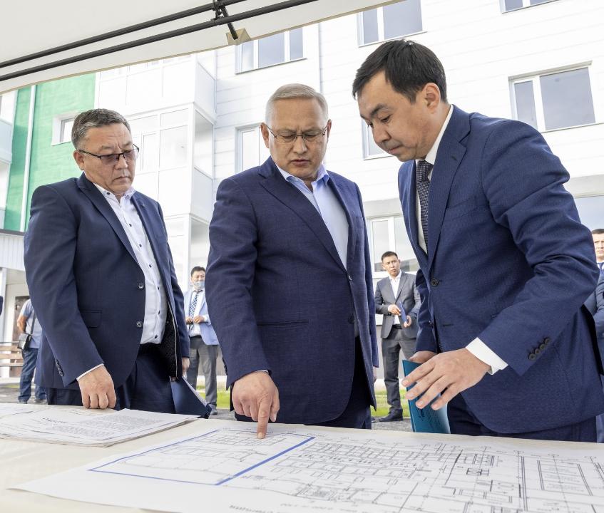 Бейбит Исабаев на объезде