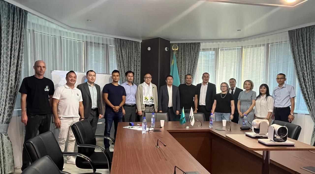 A meeting was held with representatives of the "auyl" party