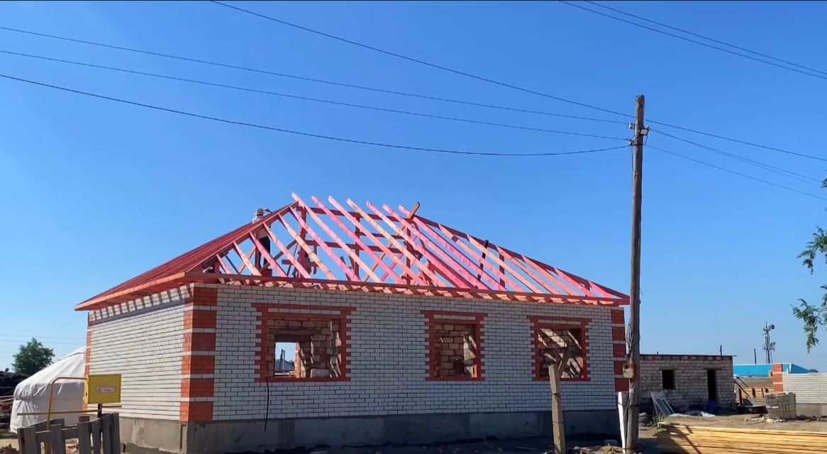 178 houses are being built in six villages