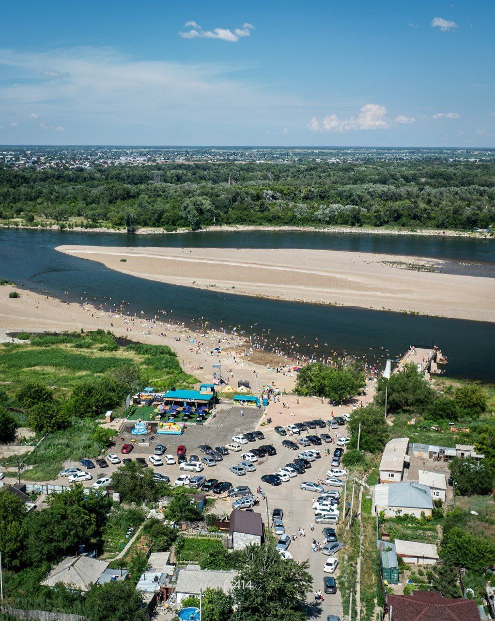 В Семее открылся общественный пляж