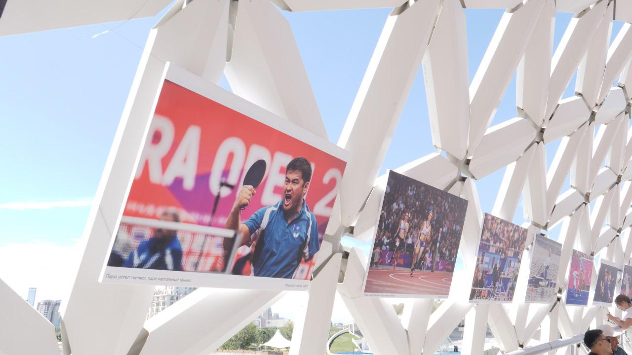 В Астане открыли выставку «Астана – Париж 2024: в фокусе гандиспорт и Паралимпийские игры»