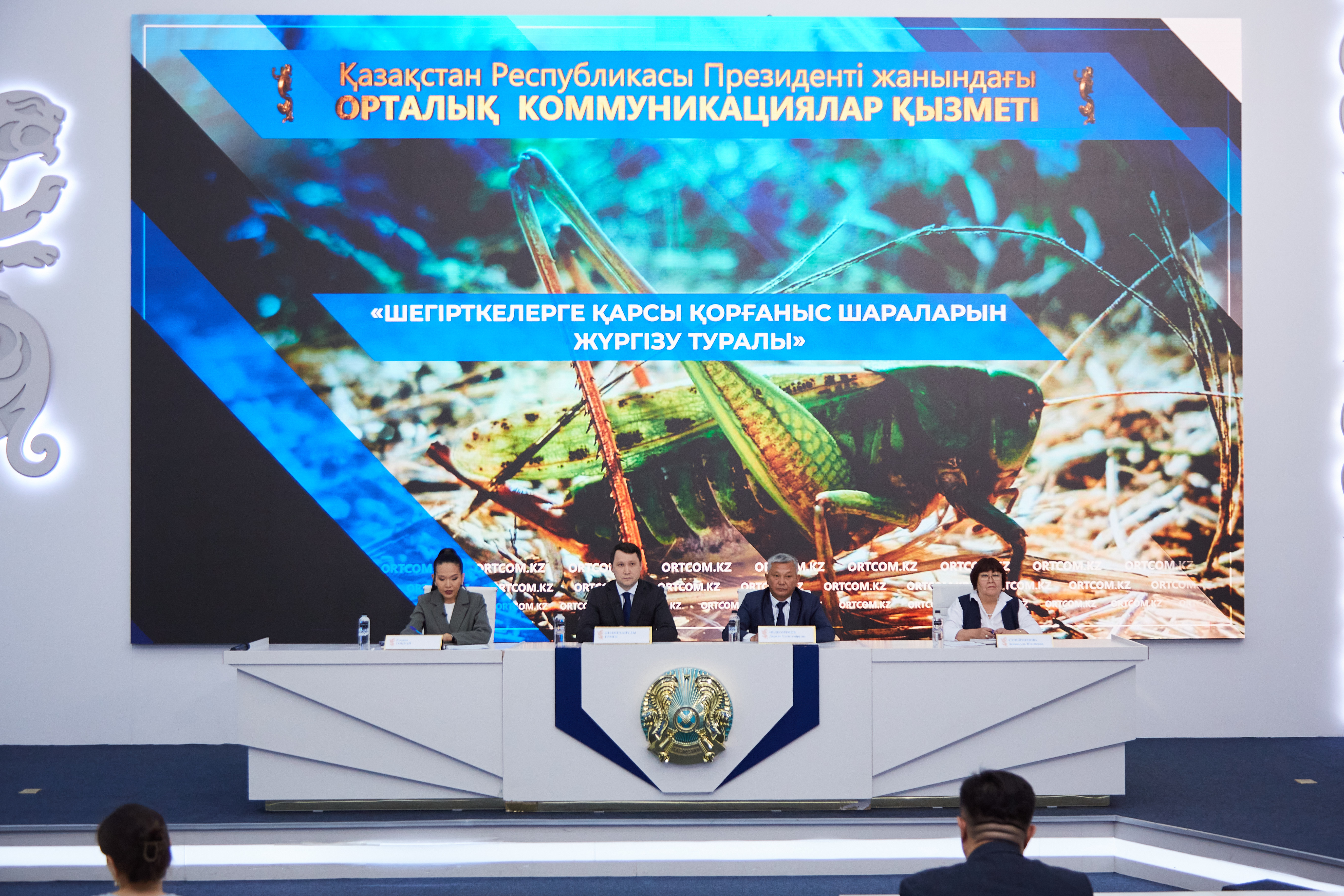 Ситуация с саранчовыми на постоянном контроле