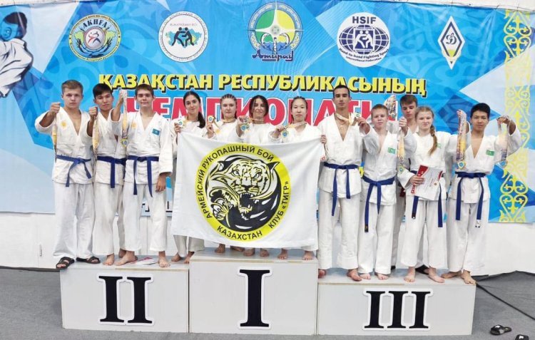 Победители чемпионата Республики по рукопашному бою