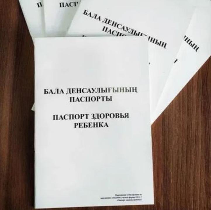 Баланың денсаулық паспорты енді электронды форматта болады  ⠀