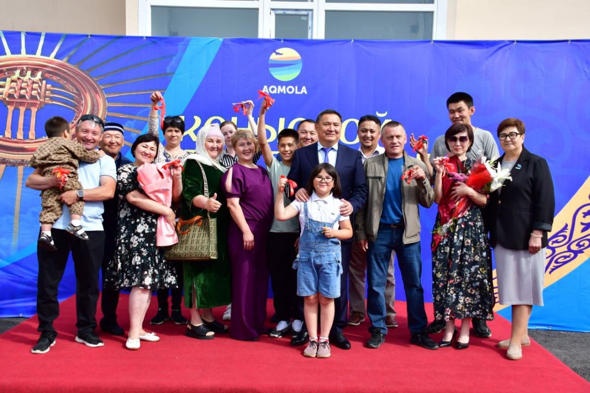 Новоселами стали многодетные матери Зерендинского района