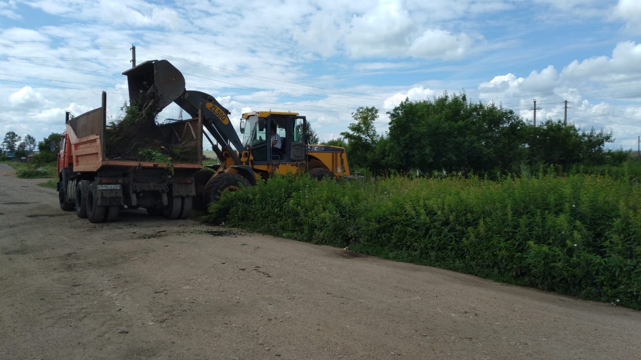 Арықбалық ауылдық округінің Ағынтай Батыр ауылын абаттандыру жұмыстары жүргізілді.