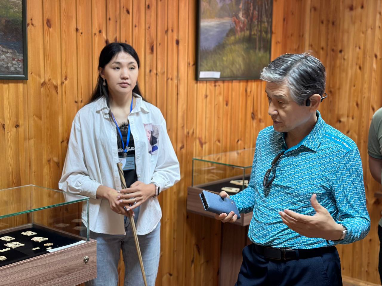 Нобелевский лауреат Рэ Квон Чунг высоко оценил экспонаты музей-заповедника «Берел»