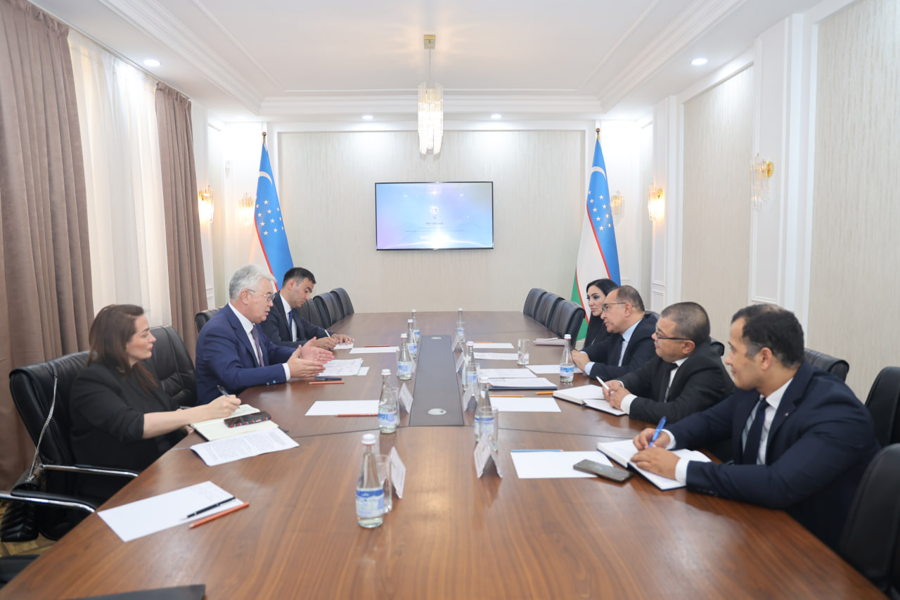 Встреча с Директором Агентства информации и массовых коммуникаций Асаджоном Ходжаевым