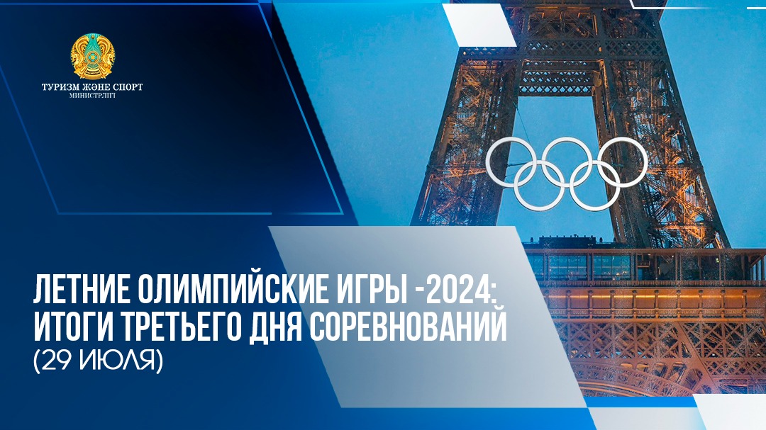 ЛЕТНИЕ ОЛИМПИЙСКИЕ ИГРЫ-2024: ИТОГИ ТРЕТЬЕГО ДНЯ СОРЕВНОВАНИЙ (29 ИЮЛЯ)