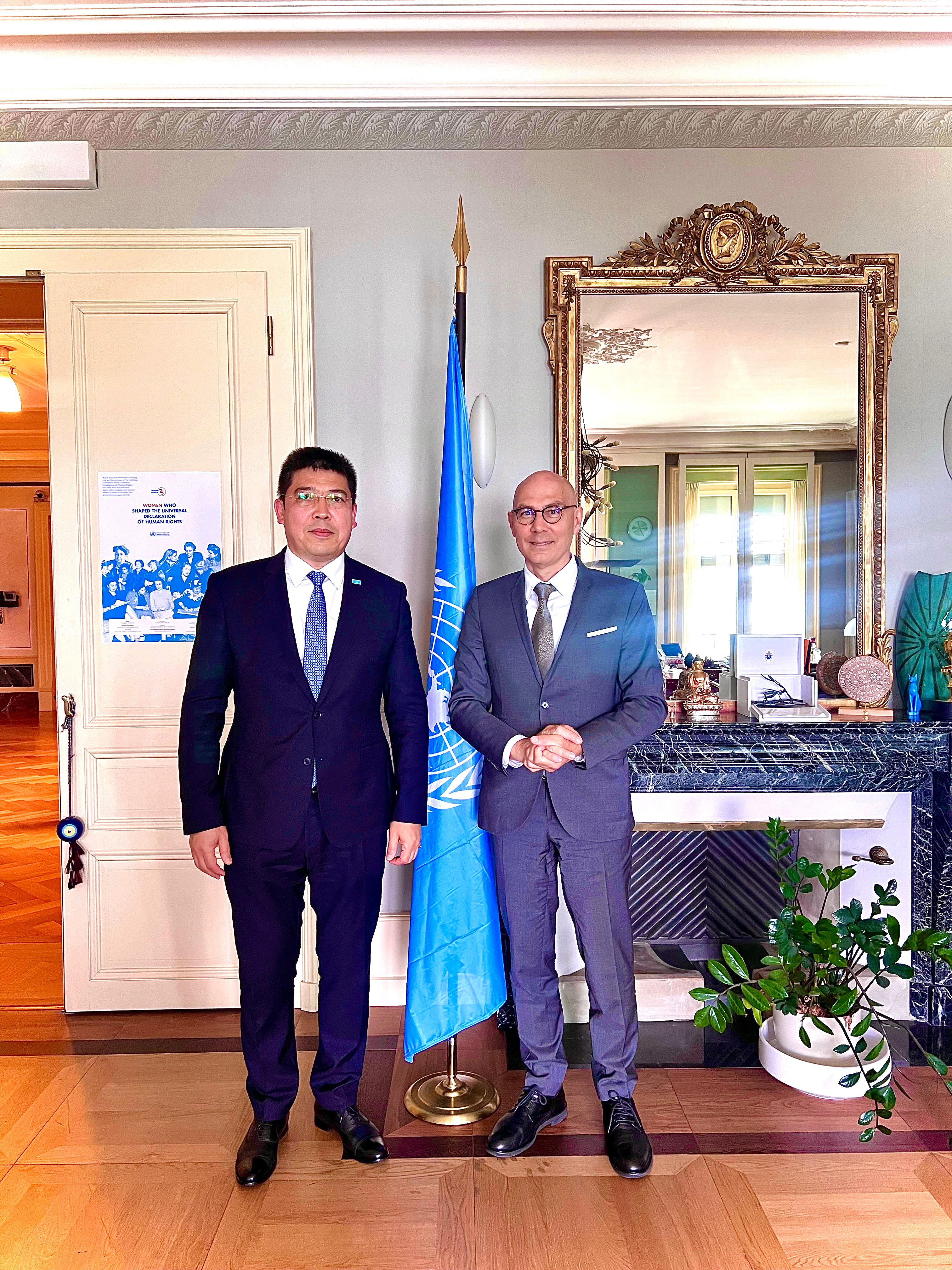 Kazakhstan's Progress in Protecting Human Rights Highly Welcomed in Geneva