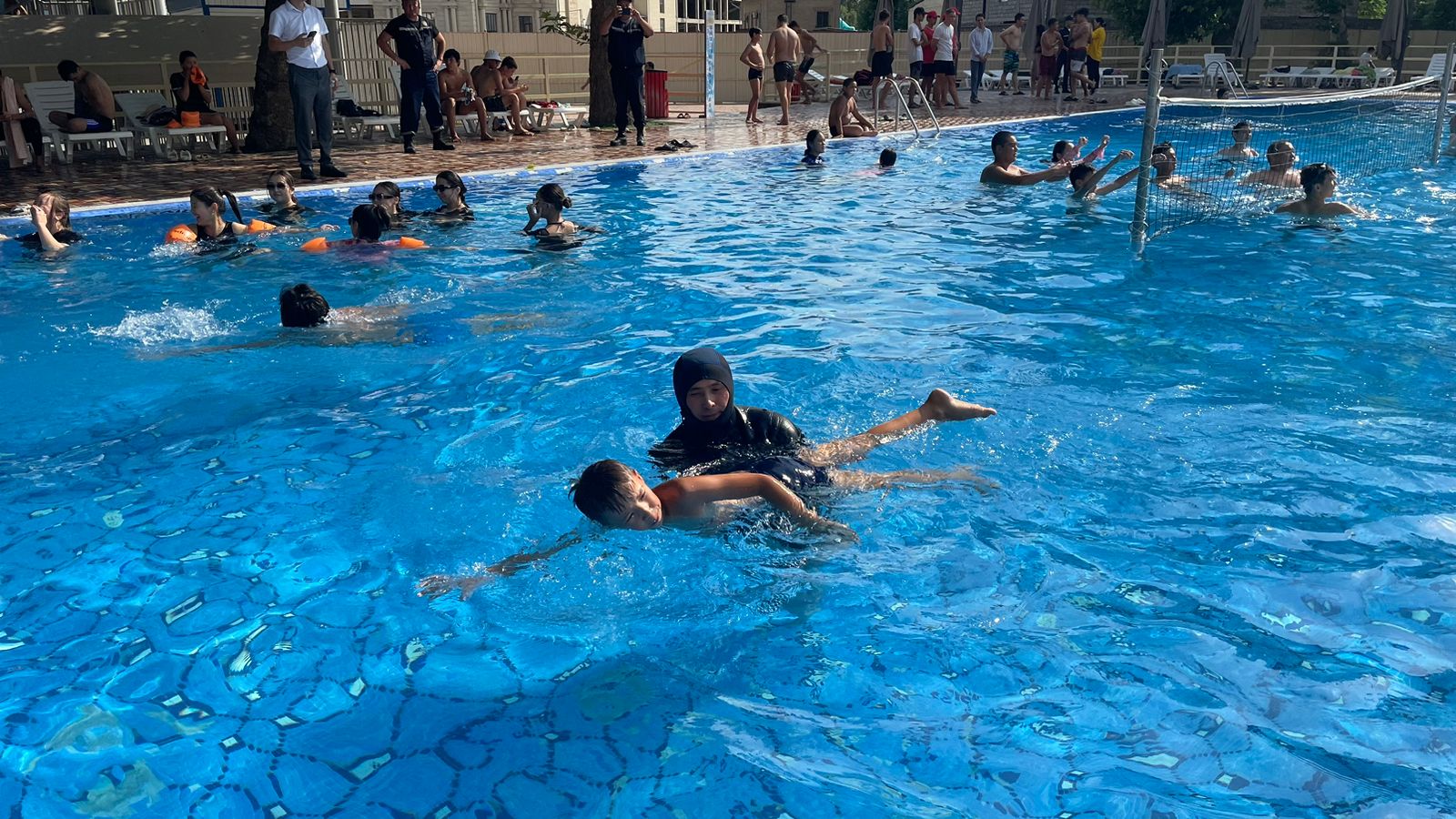 В аквапарке "Фонтан" прошли обучающие занятия