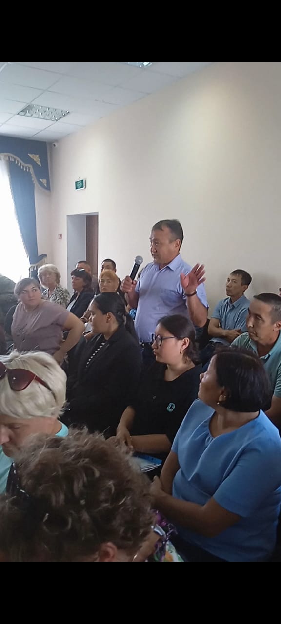 Deputies took part in the reporting meeting in the Sadchikovsky rural district