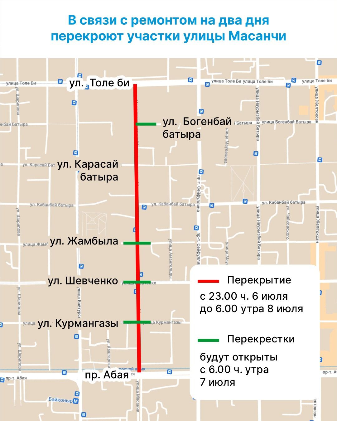 Ограничение движения almaty kz