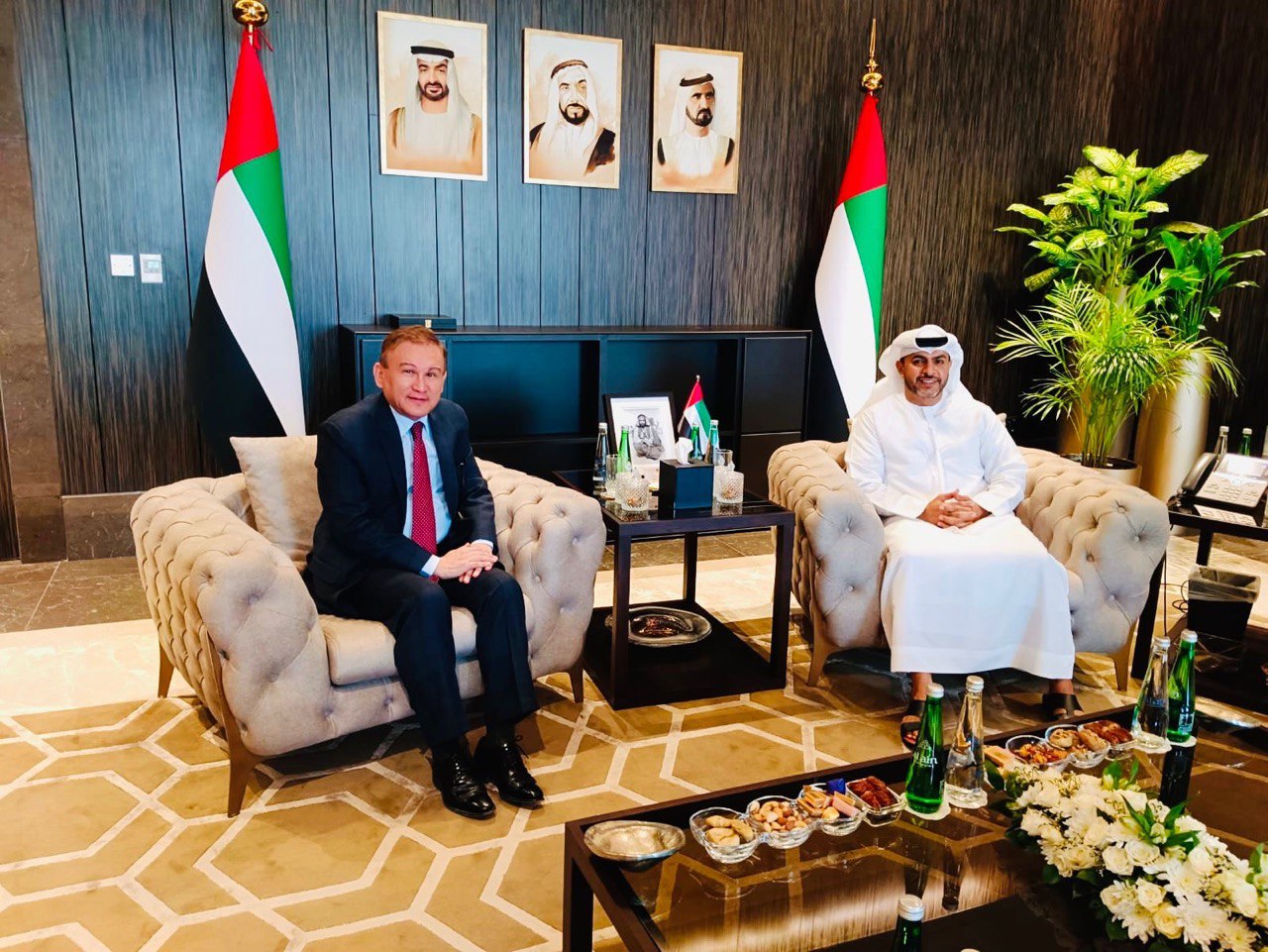 The Ambassador of Kazakhstan Met with the Minister of Justice of the Emirates