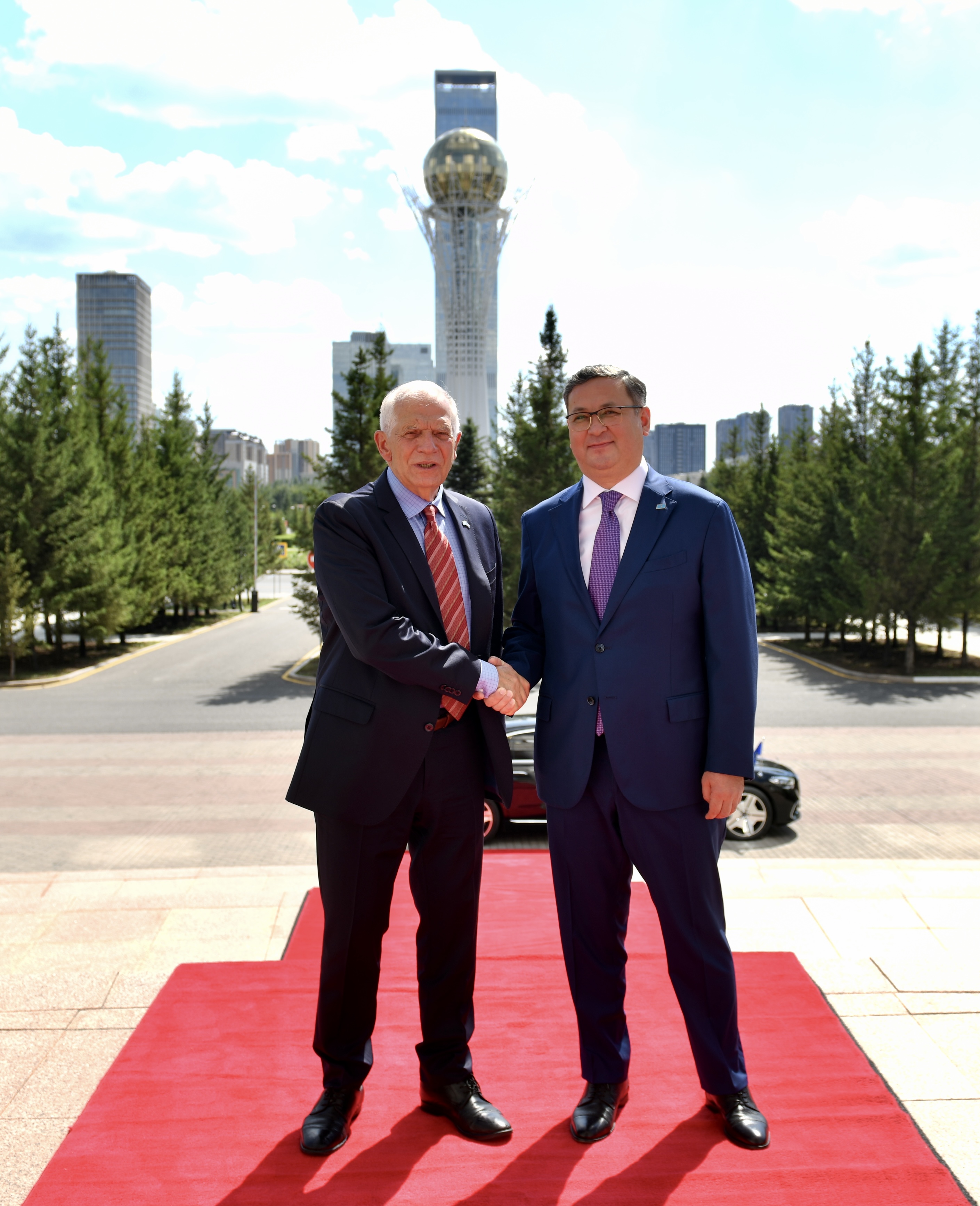 Astana and Brussels Compare Notes on Current Issues of Cooperation