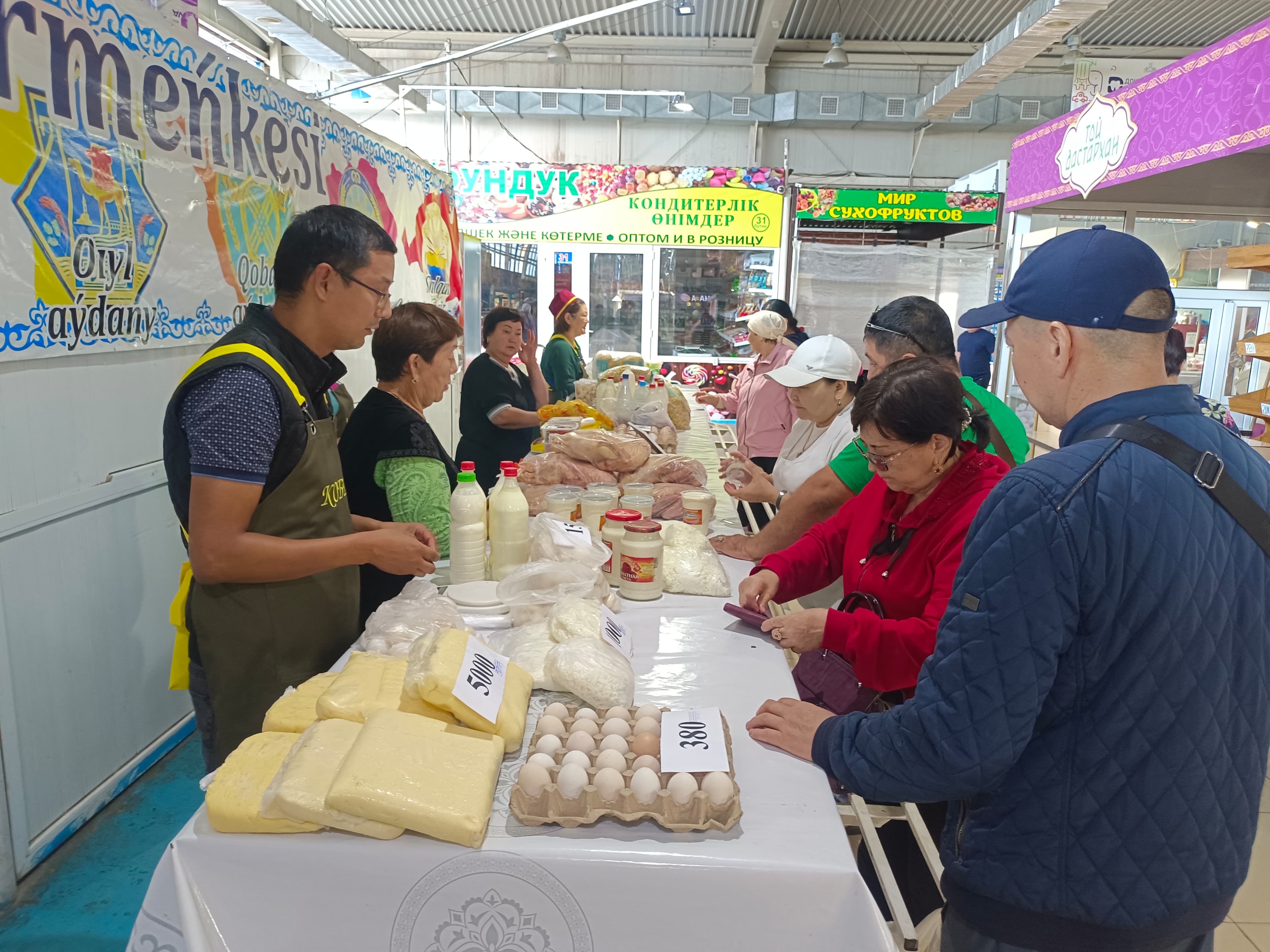 Сөгәлі ауылдық округі ауыл шаруашылығы жәрмеңкесінде