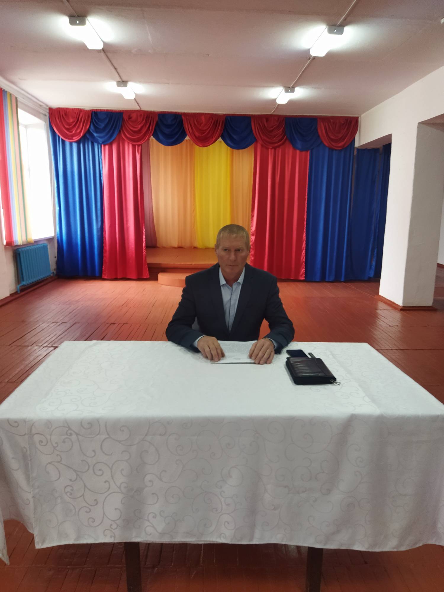 Ақжан ауылдық округі әкімінің халықпен кездесуі
