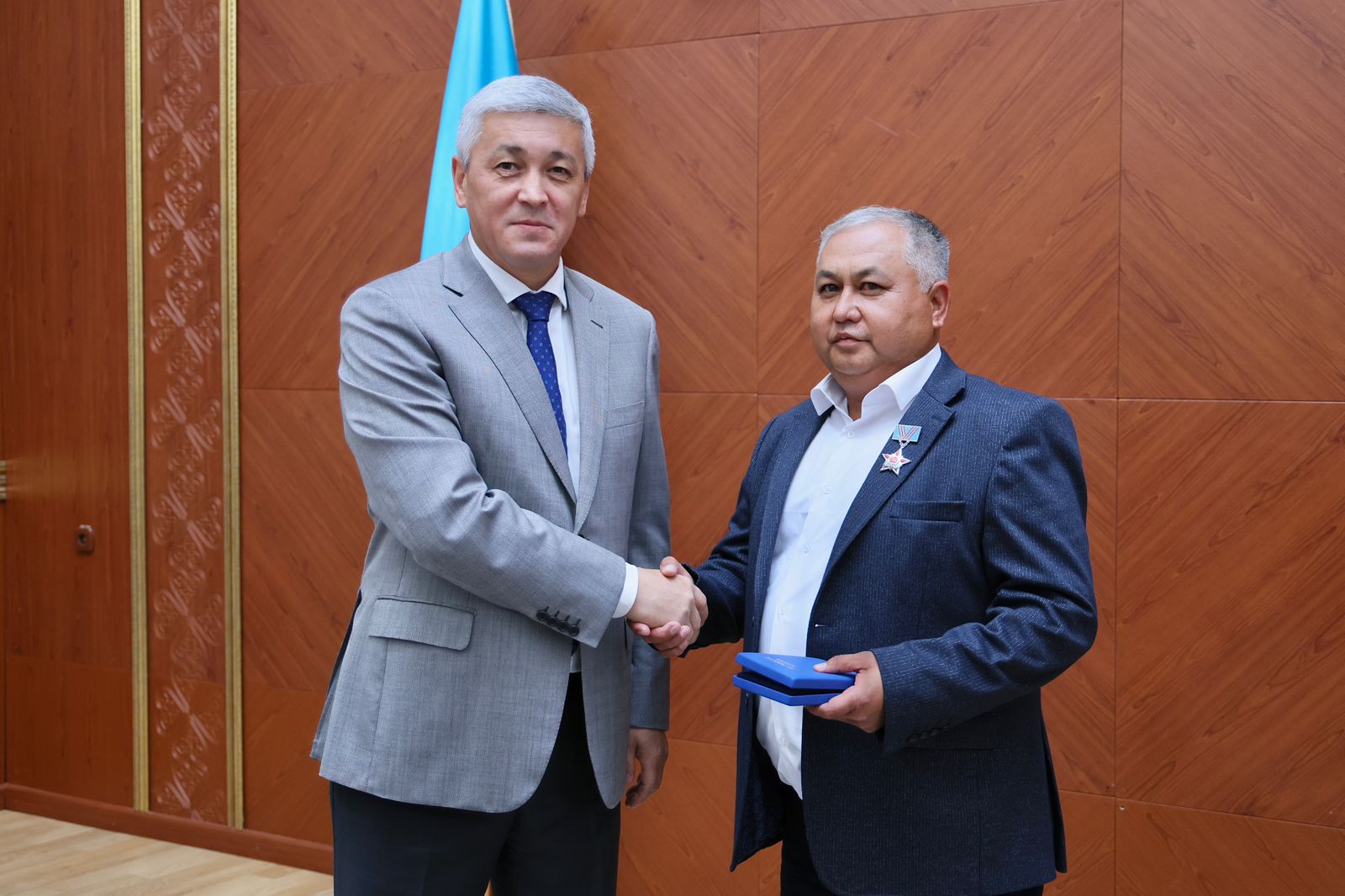 Строителям Карагандинской области вручили государственные награды