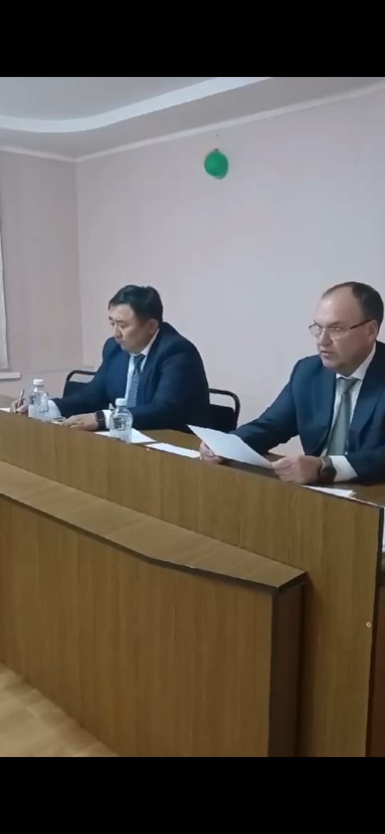 Жалпыға бірдей декларациялау бойынша халықпен жиналыс.