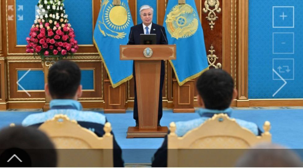 Мемлекет басшысы ХХХІІІ жазғы Олимпиада ойындарының жүлдегерлерімен кездесті