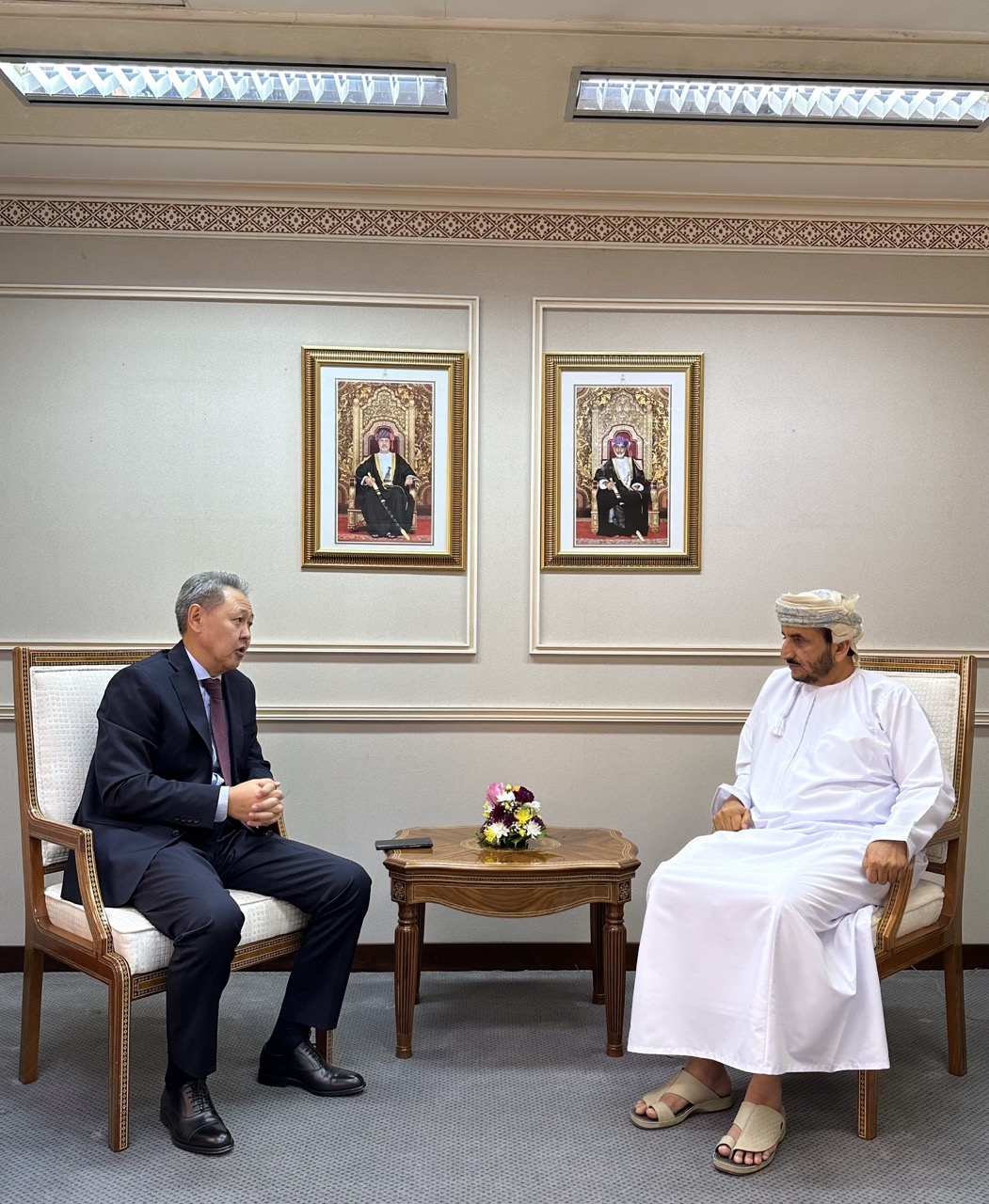 Practical Measures to Expanding Cooperation with Kazakhstan have been Discussed at the Foreign Ministry of Oman