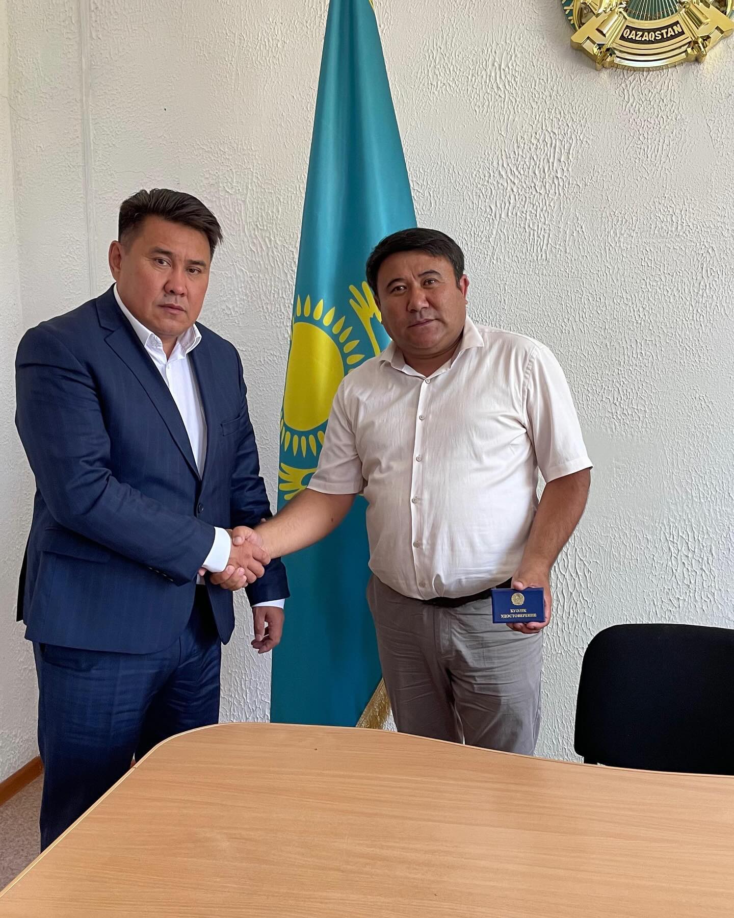 АҚОЙ АУЫЛДЫҚ ОКРУГІНІҢ ӘКІМІ САЙЛАНДЫ