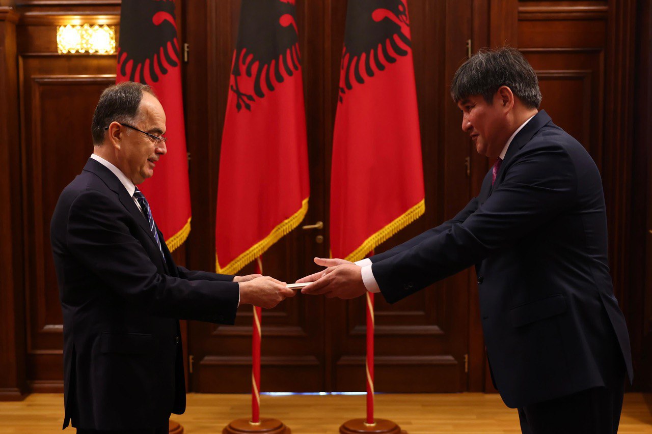 Ambassador of Kazakhstan Presented Credentials to President of Albania