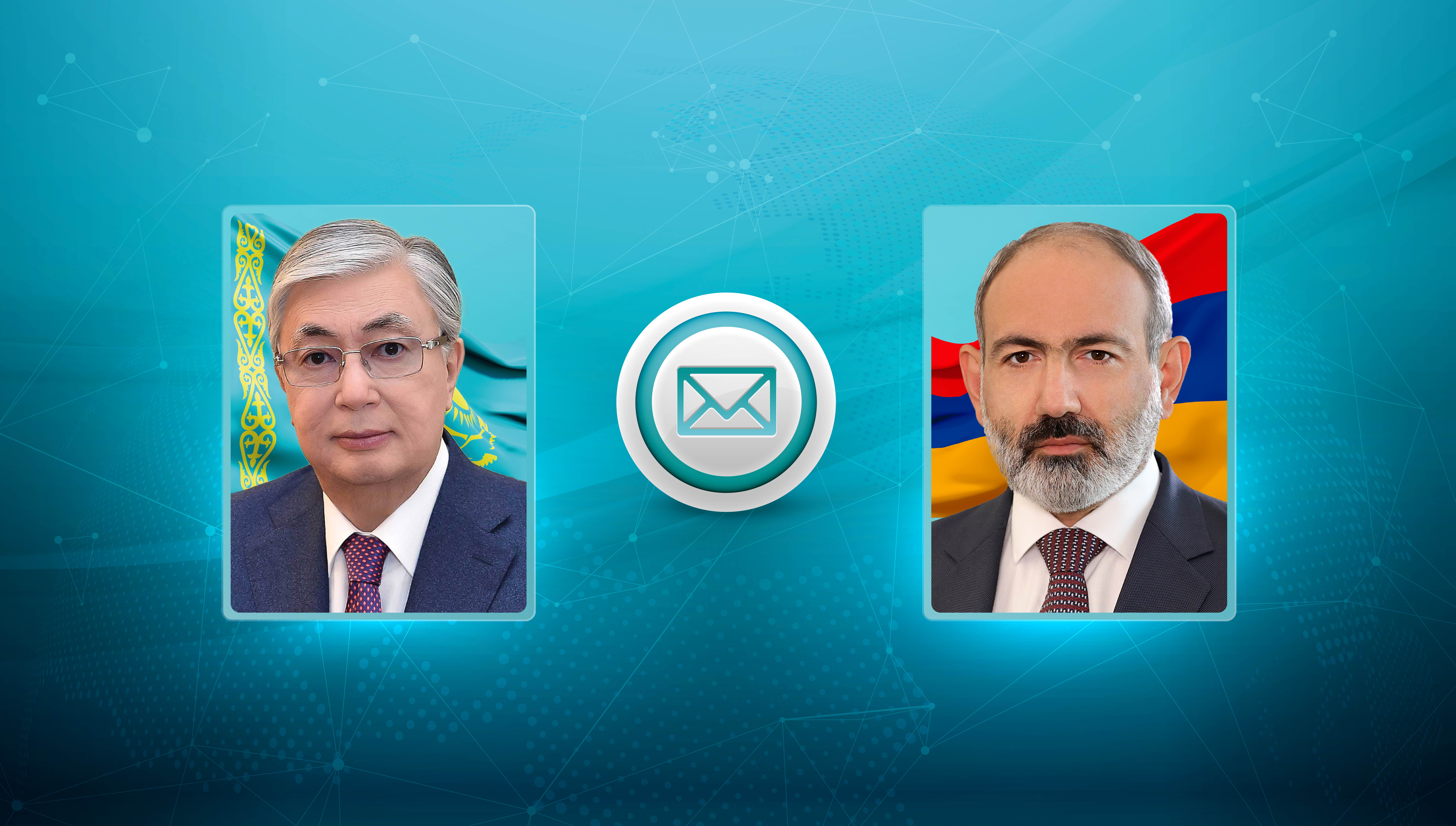 Kassym-Jomart Tokayev congratulated Nikol Pashinyan on the Independence Day of the Republic of Armenia