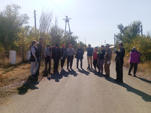 Проведение акции "Бүкіләлемдік тазалық қүні (WORLD CLEANUP DAY 2024)"