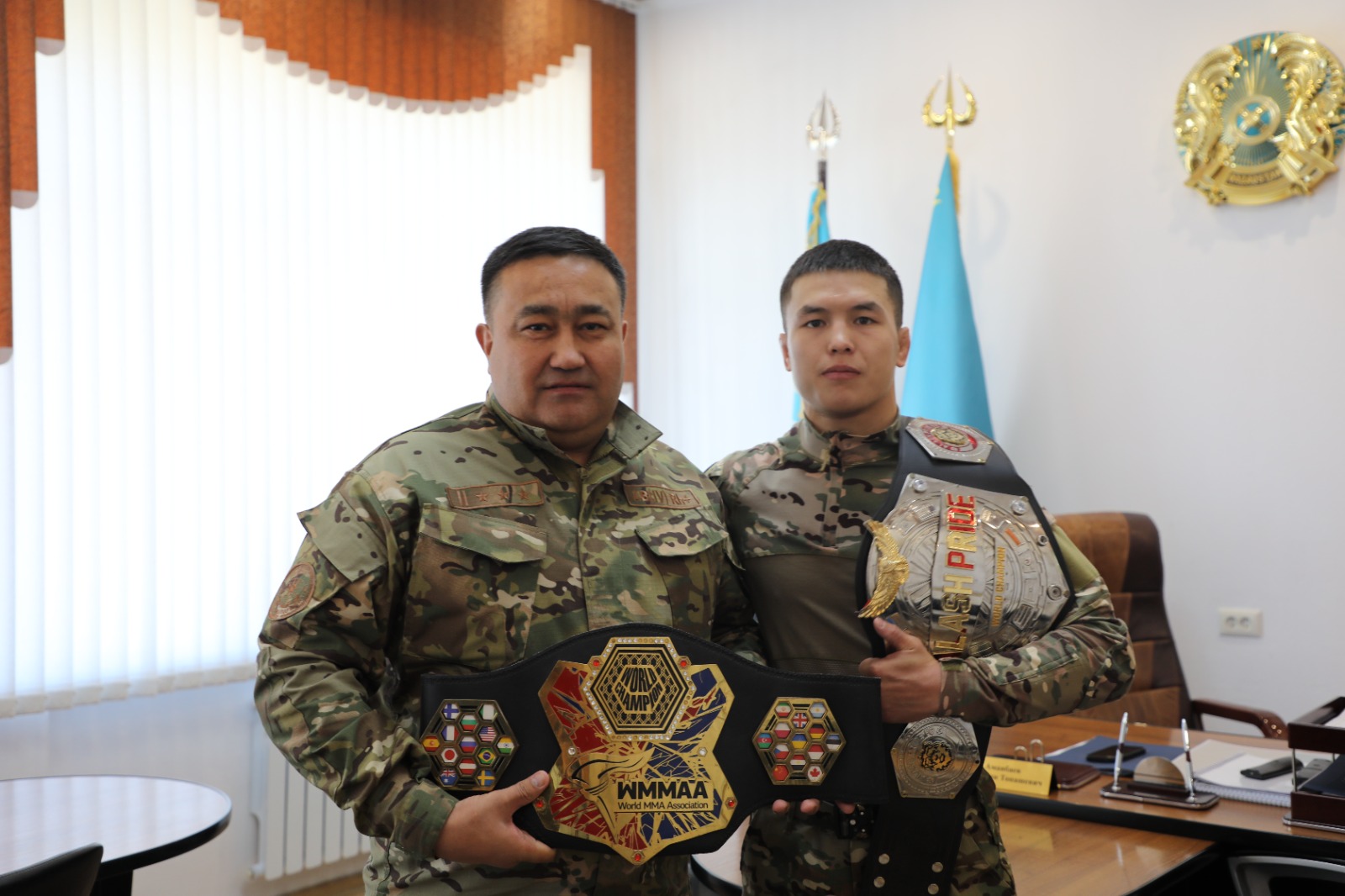 Чемпион на службе в МЧС.