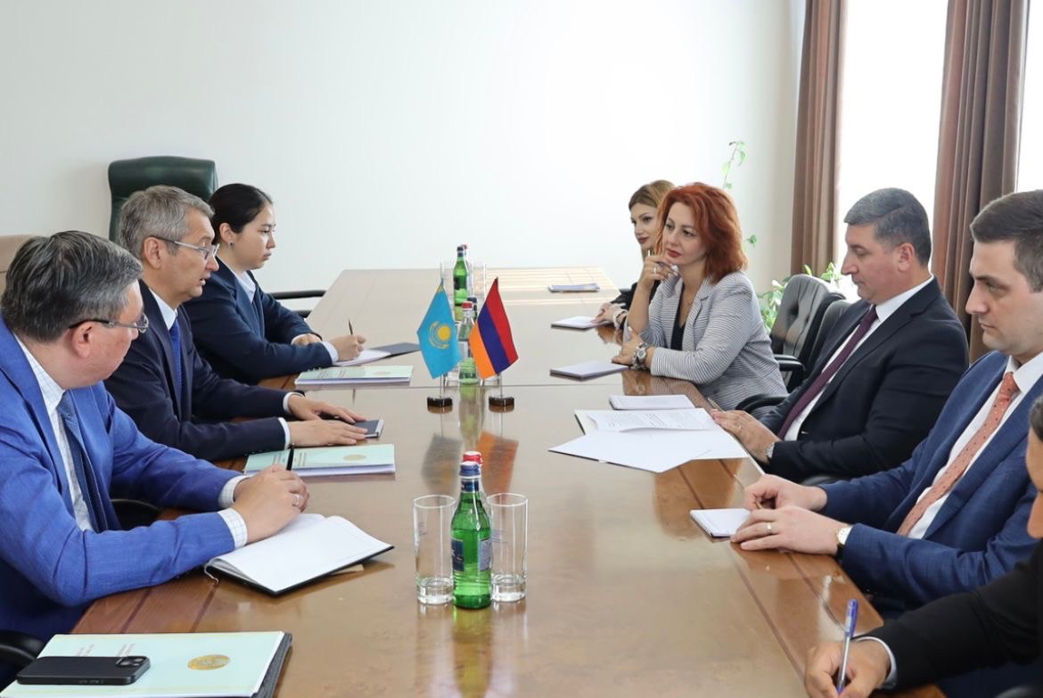 Issues of Further Deepening of Kazakh-Armenian Relations Discussed in Yerevan