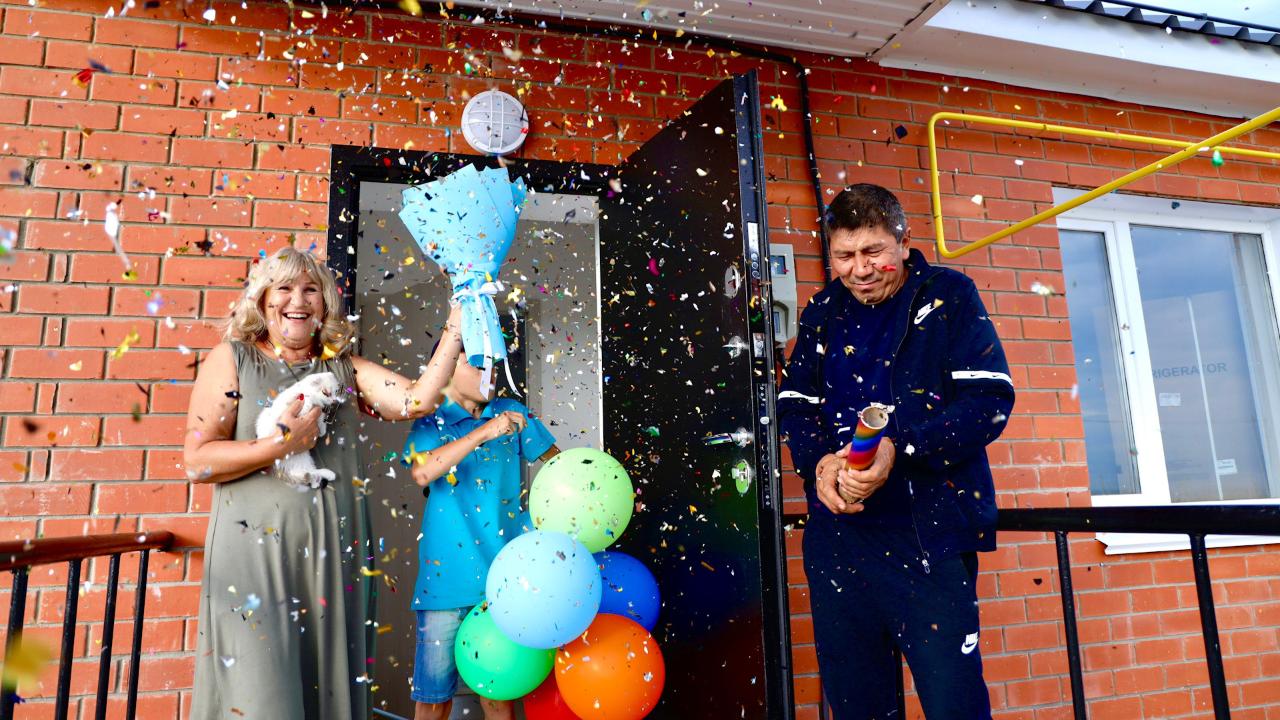 57 семей в Костанайской области, пострадавших от паводков, обрели новое жилье