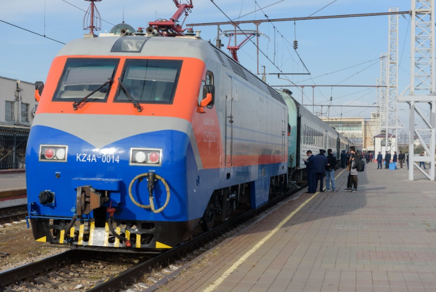 Timetable of passenger trains on the Kostanay branch