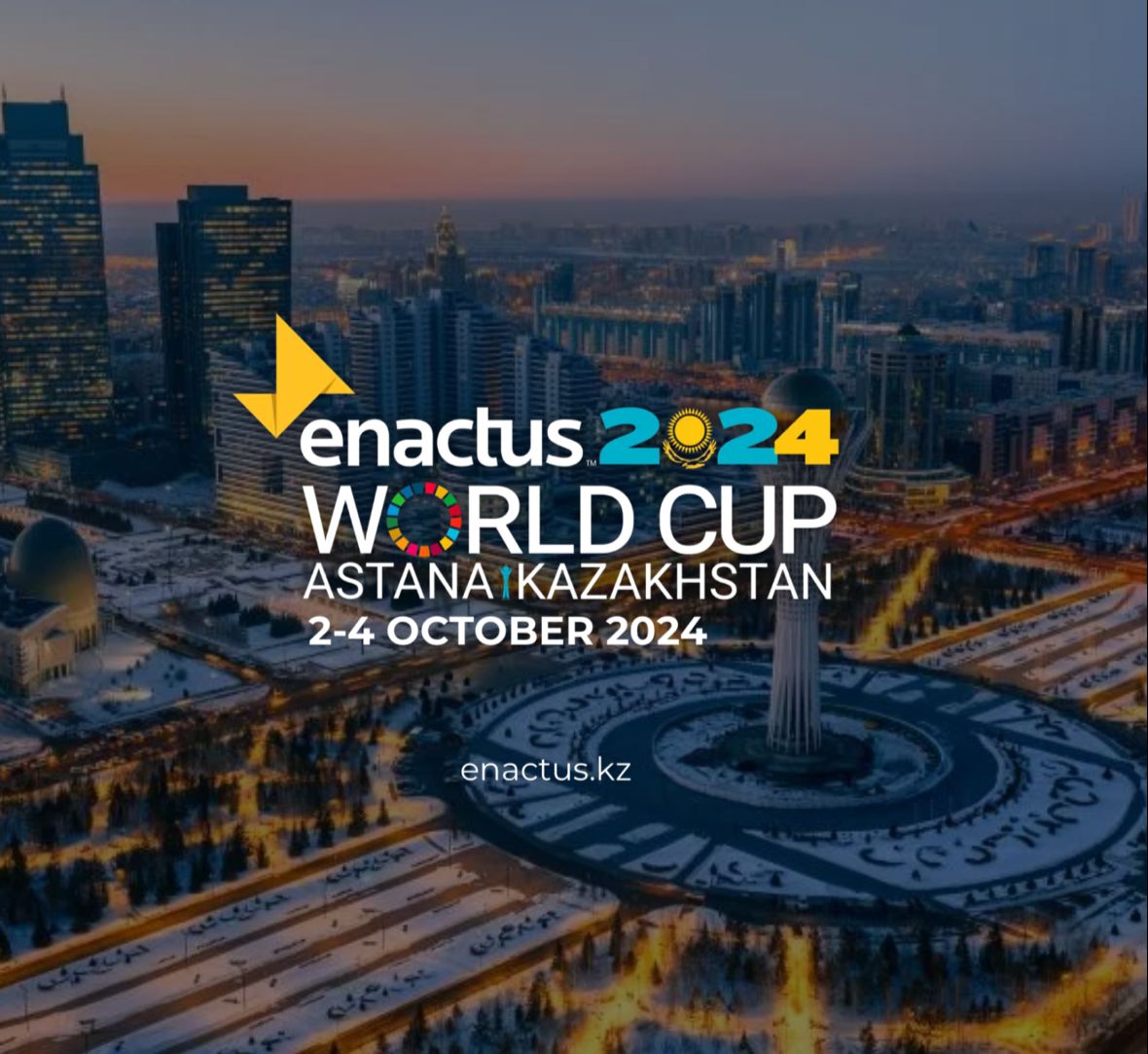 ҚАЗАҚСТАНДА АЛҒАШ РЕТ ENACTUS WORLD CUP ӨТЕДІ