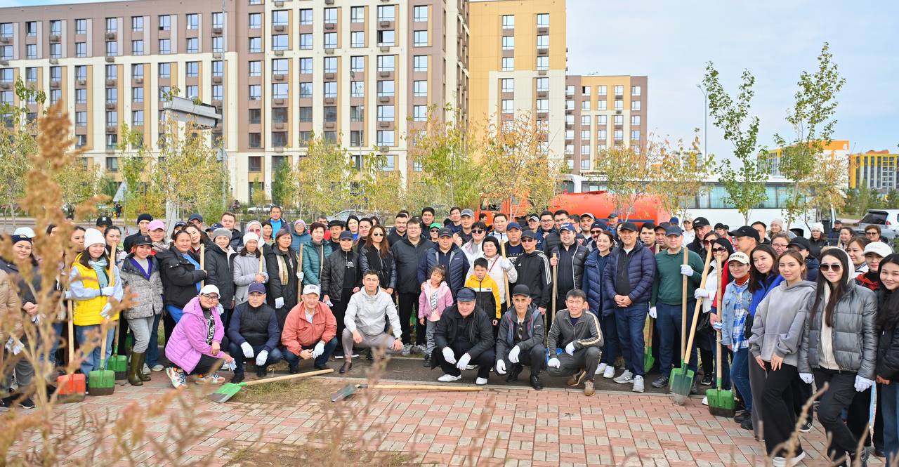 Сitywide Cleanup Effort Under the «Taza Kazakhstan» Ecological Campaign