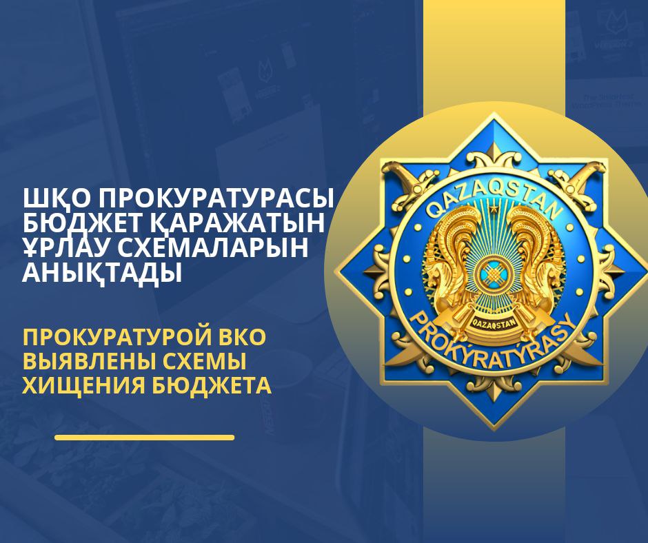 Прокуратурой ВКО выявлены схемы хищения бюджета