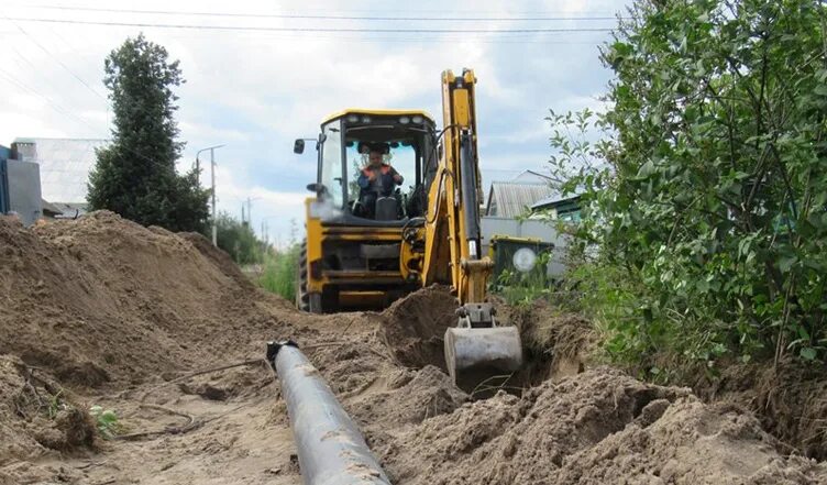 «Строительство водопроводных сетей п.Новодолинский»