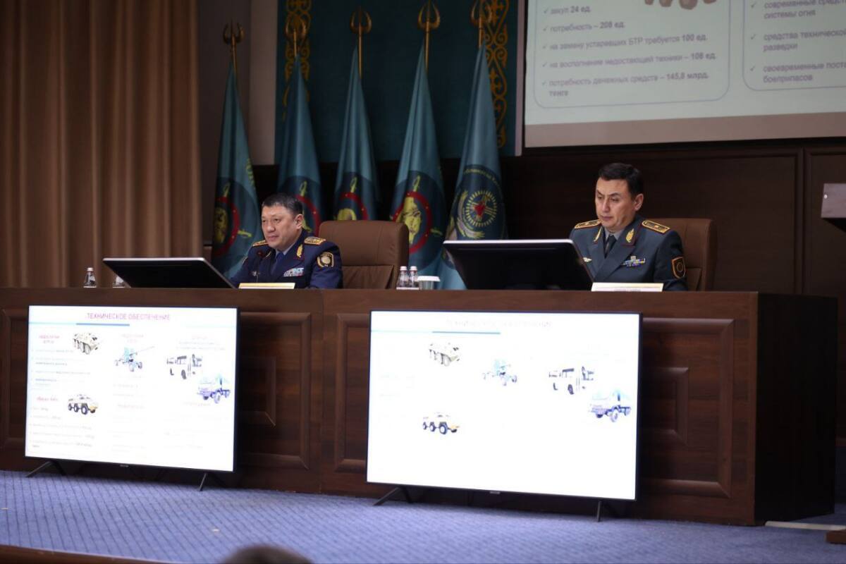 ҚР ІІМ Ұлттық ұланында Әскери кеңес отырысы өтті
