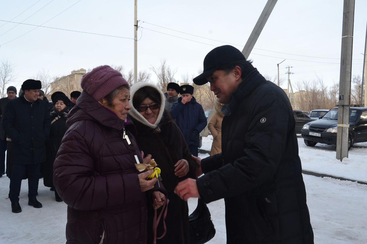 Жарқайың ауданында 80 отбасы жаңа баспанаға ие болды