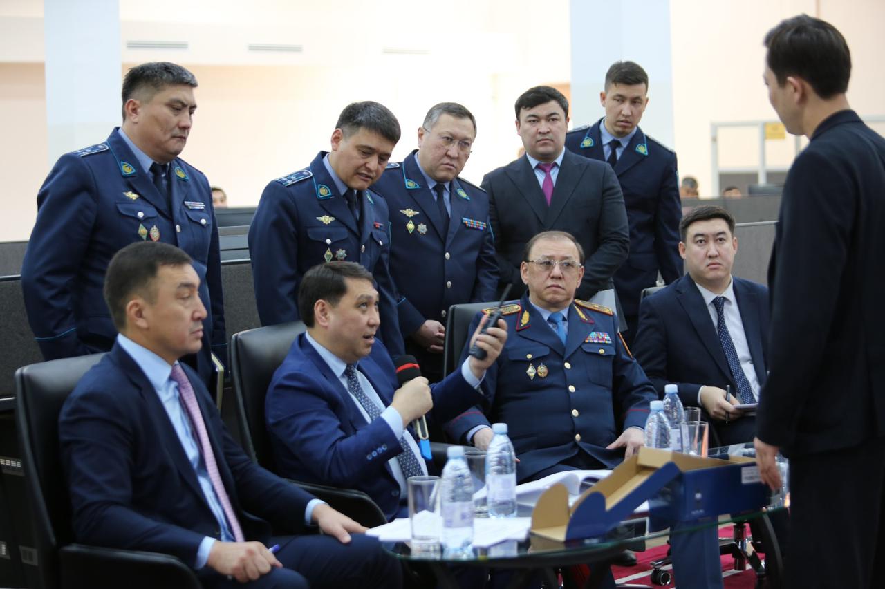 ҚР ІІМ ОРЫНБАСАРЫ ТҮРКІСТАН ОБЛЫСЫНА ЖҰМЫС САПАРЫМЕН КЕЛІП, БАСТАМАЛАРДЫ ОҢ БАҒАЛАДЫ