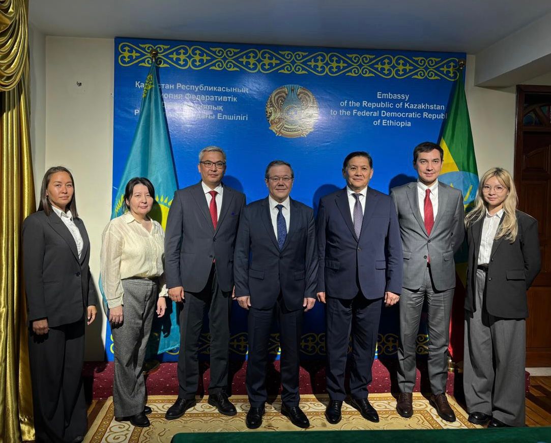 The Embassy of Kazakhstan in Ethiopia Held a Meeting with the Kyrgyz Delegation